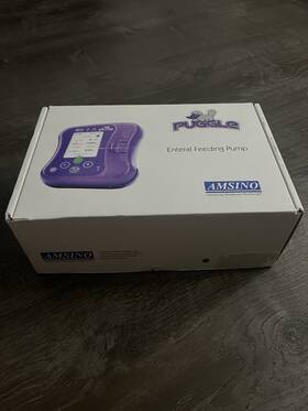 Pg00auto Puggle Pg001 Enteral Feeding Pump Brand New Amsino