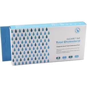 Qucare 841695108967 Complete Total Only Cholesterol Test 2 Tests Quick Simple And Easy-to-use C