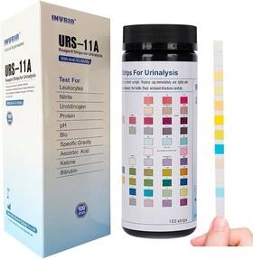 Urs-11a Rapid Invbio Diagnostic Test Strips 11 Parameters Ph/protein/keto 100ct