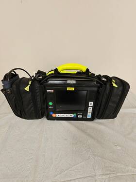 00-1007-r Rdt Philips Tempus Pro Cardiac Monitor W Padded Carrying Case And All Equipment