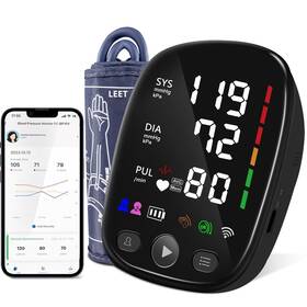 Bp130 Reezbye Bluetooth Automatic Blood Pressure Monitor For Home Use - With Adjustable Upp