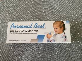 Hs756 Respironics Personal Best Low Range Peak Flow Meter Nib