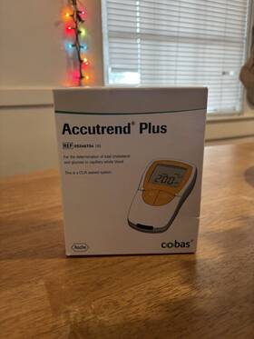 05346754 Roche Accutrend Plus Cholesterol Tool Cobas New In Box