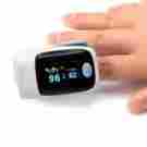 Rz001 Unbranded Digital Oled Fingertip Pulse Oximeter Spo2 Rate Oxygen Monitor Gray