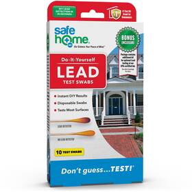 Safe Home 860013789602 Lead Combo Test Kit 10 Diy Swabs Optional Testing At Our Epa Certified