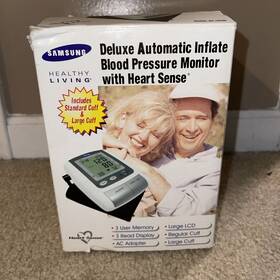 Bf-180m Samsung Digital Blood Pressure Monitor Large Cuff Small Manual.for Parts