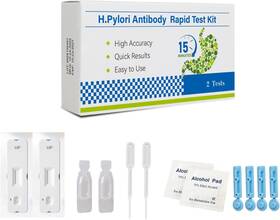 Sangahama 313034198101 H Pylori Test Kit 2 Tests Home Self Easy To Use And Fast 10-15 Min Results
