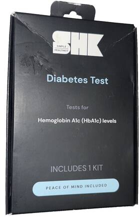 Hba1c Shk 850048418202 Simple Healthkit Diabetes Test For Hemoglobin A1c Levels Simple/private