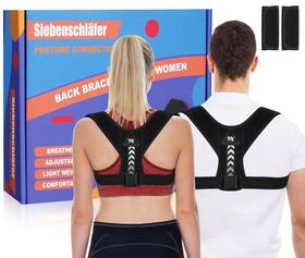 Siebenschlä Fer 729441814440 Posture Corrector Upper Back Brace Neck Shoulder Suppor