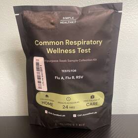 03.01.25 Simple Healthkit 850048418226 Common Respiratory Wellness Test Flu A B Rsv Exp