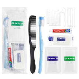 Cw1298-10gbkbc-050 Slequipo Pack Of 50 Basic Toiletry Kits Hygiene Kit Bulk Individually Packed Homele