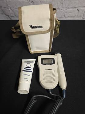 Sonar Bt-200 Doppler Scanner Monitor With Gel And Carrying Case - Works