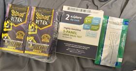 Mdp24080501 Stinger Detox Exploro Drugexam Cleanser And Highly Sensitive 5-panel Urine Drug Test