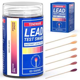 Tendware D-lts01 Lead Test Kit 60 Swabs Travel Size 30 Second Results Paint Ho