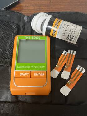 040401 The Edge S10/040401 Blood Lactate Analyzer Lcd Orange