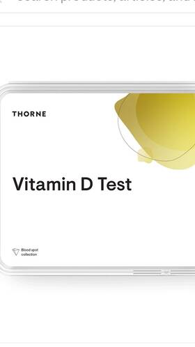 Thorne 693749006862 New Vitamin D Test - Exp 12/2026