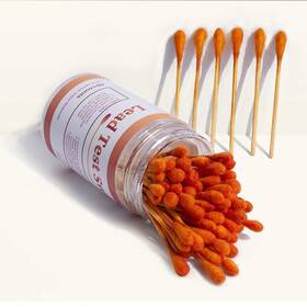 Tonnylab 792556531526 60 Rapid Home Testing Swabs Lead Test Swab Kit 30-second Results. Dip In Wa