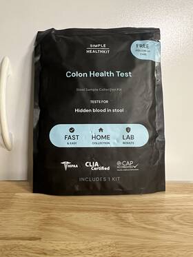 Treatme100 05-12 Simple Healthkit At-home Fit Colon Health Test Kit