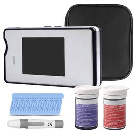 T0003htwn2 Treehouse Lab Hemoglobin Test Kits With 25 Strips Cholesterol Kit Wit