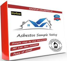 Unbewievable 689851282034 Asbestos Test Kit 1 Pk- Includes All Lab Fees - Popcorn Ceiling Tile Ins