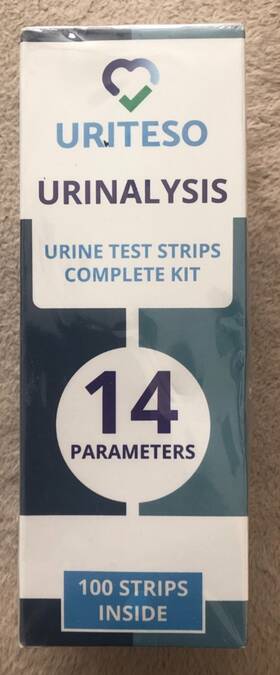 Uriteso 860009213371 Urinalysis Test Strips 100 Count