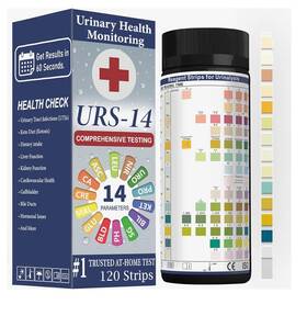 120psc Urs-14 Urine Reagent Test Strip For Parameters Urinalysis Self Testing