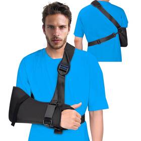 Valleywind 768561470365 Adult Arm Sling Shoulder Immobilizer With Waist Strap For
