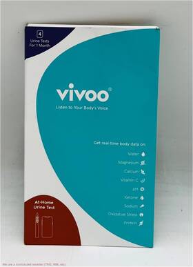 Vivoo 860008284716 4pk Health Strips