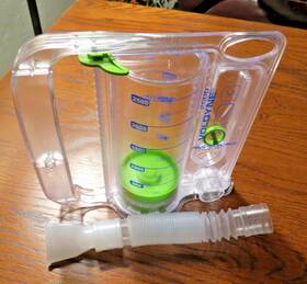 8884719010 Voldyne Incentive Spirometer Measure Breathing Teleflex Hudson Rci 2500 Volume