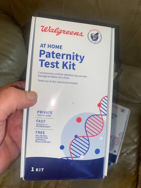 Walgreen 311917036731 At Home Paternity Test Kit. 1 Kit