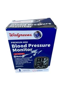 787917 Walgreens Premium Arm Bluetooth Blood Pressure Monitor - Accurate With 15 Features