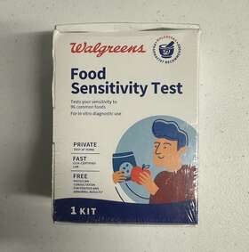 Walgreens 850024654495 Food Sensitivity Test 1 Kit - Private And Fast Exp 03/31/2025