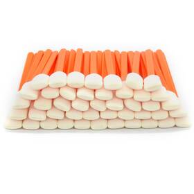 Ziznba Sr-or-200 200pcs 5.11 Inch Square Rectangle Foam Cleaning Swab Sticks For Solvent Format
