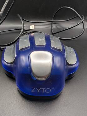 1506zhc00656 Zyto Hand Cradle Usb Monitoring Device Blue Silver Model