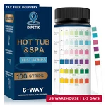 Dipstik Pool & Spa Test Strips - 6 1 Water For Ph, Hardness, Bromine, Ch. Fixed Price $13.65.