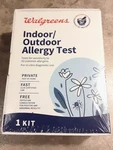 Walgreens Indoor / Outdoor Allergy Test 1 Sealed Kit. Fixed Price $19.97.