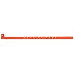 Brady Pdc 500 Write-on Orange Fall Risk Bracelets 5060-17-PDM-I Poly Clasp Pedi. Fixed Price $49.99.