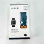 Fitbit Ionic Sport Watch Wrist Band Bracelet Size S/p Blue Bronze - Open Box. Fixed Price $9.00.