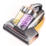 S300 Pro Mattress Vacuum Cleaner With Uv & Ultrasonic Anti-allergen Power. Fixed Price $156.99.