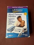 Lifesource Blood Pressure Monitor Model UA-702V, W/ Manual Inflation Medium Cuff. Fixed Price $17.79.