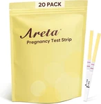 Areta Pregnancy Strips: 20 Pack Hcg - Highly Accurate Kit For Rapid. Fixed Price $12.79.