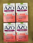 4 New Azo Ba Vaginal Suppositories - 30 Each Box Exp. 06/2026+. Fixed Price $40.00.