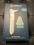 Safety 1ST Ear Otoscope, Grey, Soft Led Light, Protective Cap New E11E. Fixed Price $14.20.