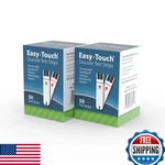 Easy Touch Glucose Strips 100 Count - Accurate Blood Sugar Testing. Fixed Price $39.70.