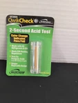 Qwikcheck QT2000 2-SECOND Acid Test Kit For Hvac. Fixed Price $25.00.