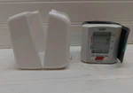 Gurin Digital Automatic Wrist Blood-pressure Monitor Heart Rate Gauge 5-8". Fixed Price $59.99.