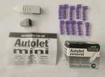 Autolet Mini Lancing Device & Lancets Owen Mumford Easy Grip Body. Fixed Price $59.99.