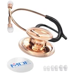 Rosegold Md One Stainless Steel Stethoscope, Adult, Black Tube, Chest. Fixed Price $104.99.