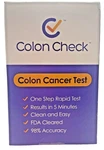 Colon Check Cancer Test Kit One Step Rapid Results 5 Min Fda Cleared. Fixed Price $19.49.