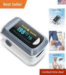 Pulse Oximeter Blood Oxygen Monitor Heart Rate SPO2 Oled Display. Fixed Price $26.00.